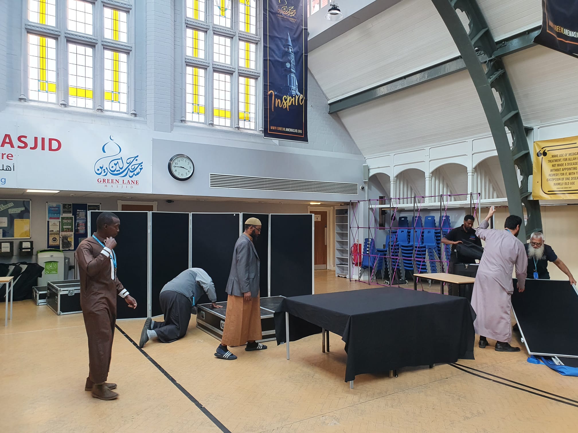 Green Lane Masjid exhibition – Birmingham